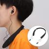 Aumotop Foldable Neck Hanging Headset for Pure Sound in Noisy Environment, for Music LoversBlack (Black) view 2