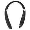 Aumotop Foldable Neck Hanging Headset for Pure Sound in Noisy Environment, for Music LoversBlack (Black) view 3
