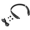 Aumotop Foldable Neck Hanging Headset for Pure Sound in Noisy Environment, for Music LoversBlack (Black) view 4