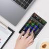 Number Keypad,USB Mechanical Compact Keyboard - 21 Keys Wireless Numeric Keypad,for Desktop Notebook Computer Laptop Game view 2