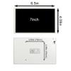 VSDISPLAY 7 Inch PC Case Screen 1280x800 Computer Temperature LCD Display with Theme Editor DIY CPU GPU RAM Data Monitoring,White view 3