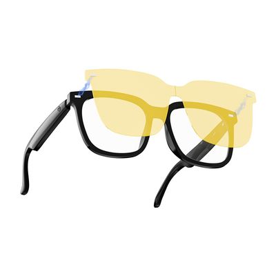 Volcano King Coffee AI Smart Glasses with ChatGPT & DeepSeek - Bluetooth Wireless Stereo for Real-Time Translation, Calls, Music | Hands-Free AI Assistant for Men, Women and Students(A15)