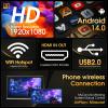 11.6inch Android 14 Car Headrest Monitor for Backseat Entertainment, FHD IPS Touchscreen with 4K Playback, Support Phone Wireless Mirroring, HDMI in/Out, SD,WiFi, Bluetooth, USB (2+32G) 2-pcs view 3