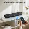 Saiyin Sound Bar for Smart TV,Balanced Sound,Soundbar with Bluetooth/TV-ARC/Optical/AUX Connect, Surround Sound for Home Theater Audio TV/PC/Gaming/Projectors,Wall Mountable view 4