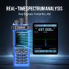 Radtel RT-950 PRO Ham Radio GPS/APRS, 10W Walkie Talkie Long Range Handheld Two Way Radio, SW/MW/LW RX, Bluetooth APP Programming, NOAA, Spectrum Analyzer,Blue(with Programming Cable) view 3