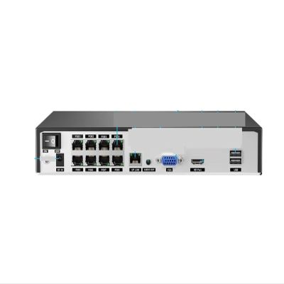 8CH 4K 2K POE Security Surveillance Network Video Recorder Up to 16CH(1T)