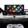 12.3 Inch Android Screen for Audi MMI 3G A8 S8 RS8 D4, Wireless CarPlay,Android Auto, Screen Mirroring,Split Screen,Navigation,Wi-Fi,Music,Vehicle Cameras,App Netflix Spotify TikTok,63GB view 2