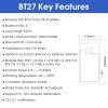 3 Pieces DX-BT27 Long Range Bluetooth BLE 5.1 URAT Serial Transceiver Module Low Power Wireless Serial Communication DA14531 Support IOSAndroidArduino3 Piece DX-BT27 view 2