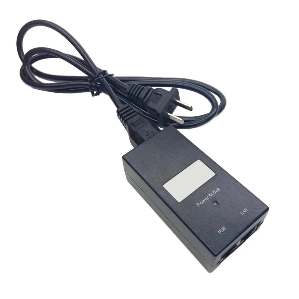 48V1A 24V1A 48v 24v POE Powerline Ethernet Adapter(US Cable,24V 1A)