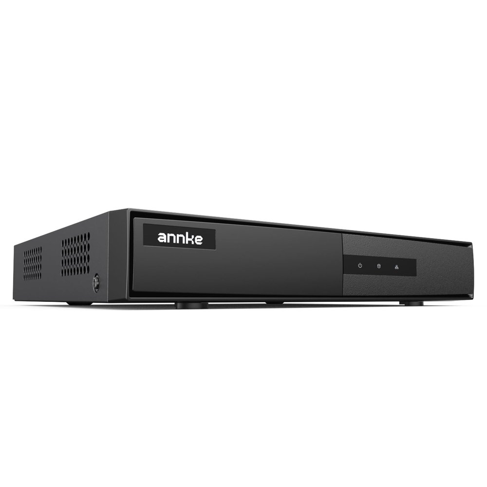 ANNKE 8 Channel DVR for Security Camera, 3K Lite Hybrid 5-in-1 CCTV Digital Video Recorder, Supports 8CH TVI/AHD/CVI/CVBS Analog and 2CH IP Cameras, 24/7 Video Recording for Home Surveillance, NO HDD