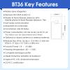 3 PCS DX-BT36 Bluetooth BLE 5.1 URAT Serial Transceiver Module Master-Slave Integration Low Power Wireless Serial Communication DA14535 Support IOSAndroidArduino(DX-BT36*3 pcs) view 2