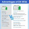 3 PCS DX-BT36 Bluetooth BLE 5.1 URAT Serial Transceiver Module Master-Slave Integration Low Power Wireless Serial Communication DA14535 Support IOSAndroidArduino(DX-BT36*3 pcs) view 3