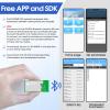 3 PCS DX-BT36 Bluetooth BLE 5.1 URAT Serial Transceiver Module Master-Slave Integration Low Power Wireless Serial Communication DA14535 Support IOSAndroidArduino(DX-BT36*3 pcs) view 4