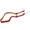 BowyTrading Adjustable Leather Camera Strap, DSLR Camera Shoulder Strap, Brown Genuine Leather Neck Strap with Metal D Rings, Comfortable and Stylish Photography Accessory for Outdoor Travel view 4