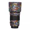 EF 135 2 Camera Lens Skin Anti-Scratch Sticker for Canon EF 135mm F2 Coat Vinyl Protective Film Decals(Graffiti White) view 1