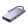 11 in 1 TY>pe C Hub 4K 30Hz USB to HDMI-Compatible 3. Adapter Converter Docking Station Splitter for Pro Air view 2