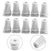 10-Pack Cable Gland Strain Relief Bushings, 3.5/4/5mm Inner Dia Rubber Cord Sleeves for Angle Grinder, Electric Drill & Power Tool Cable Protection(4mm-black) view 2