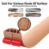 4FT Floor Cord Cover,Brown Cable Protector,Self Adhesive Hide Extension Cords,Prevent Cable Trips for Offices, Gyms,Cavity: 0.39"(W) x 0.27"(H) view 4