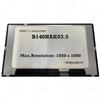 14.0" for Laptop B140HAK03.5 LED Slim IPS FHD 19201080 40Pins EDP 45% NTSC LCD Screen Touch Display view 2