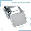 Vestamore Osmo Mobile 7 Travel Bag, Portable With Shoulder Strap, Gray Nylon Case For Gimbal Stabilizer, 8.5 X 7.3 X 2.6 In view 3