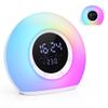 Vestamore Wake-Up Light Alarm Clock With Speaker, Kids Sleep Trainer, Rgb Light, Children'S Training Clock With Dimmable Display And Adjustable Brightness view 1