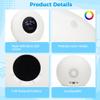 Vestamore Wake-Up Light Alarm Clock With Speaker, Kids Sleep Trainer, Rgb Light, Children'S Training Clock With Dimmable Display And Adjustable Brightness view 3
