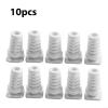 10-Pack Cable Gland Strain Relief Bushings, 3.5/4/5mm Inner Dia Rubber Cord Sleeves for Angle Grinder, Electric Drill & Power Tool Cable Protection(4mm-white) view 3