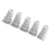 10-Pack Cable Gland Strain Relief Bushings, 3.5/4/5mm Inner Dia Rubber Cord Sleeves for Angle Grinder, Electric Drill & Power Tool Cable Protection(4mm-white) view 4