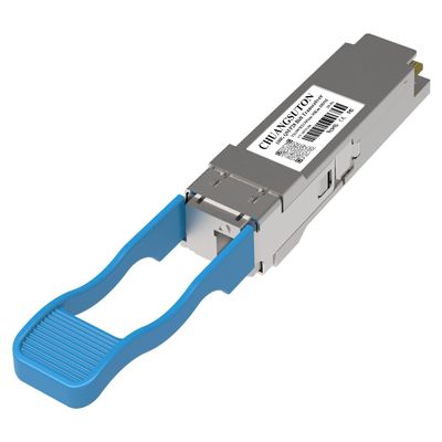 100G QSFP28 BIDI Optical Fiber Transceiver, 30KM Simplex LC Transceiver, TX1309/RX1304nm, EML+APD, DDM,Compatible with Arista