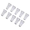 10-Pack Cable Gland Strain Relief Bushings, 3.5/4/5mm Inner Dia Rubber Cord Sleeves for Angle Grinder, Electric Drill & Power Tool Cable Protection(5mm-white) view 3