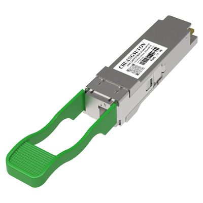 100G QSFP28 BIDI Optical Fiber Transceiver, 30KM Simplex LC Transceiver, TX1304/RX1309nm, EML+APD, DDM,Compatible with Arista