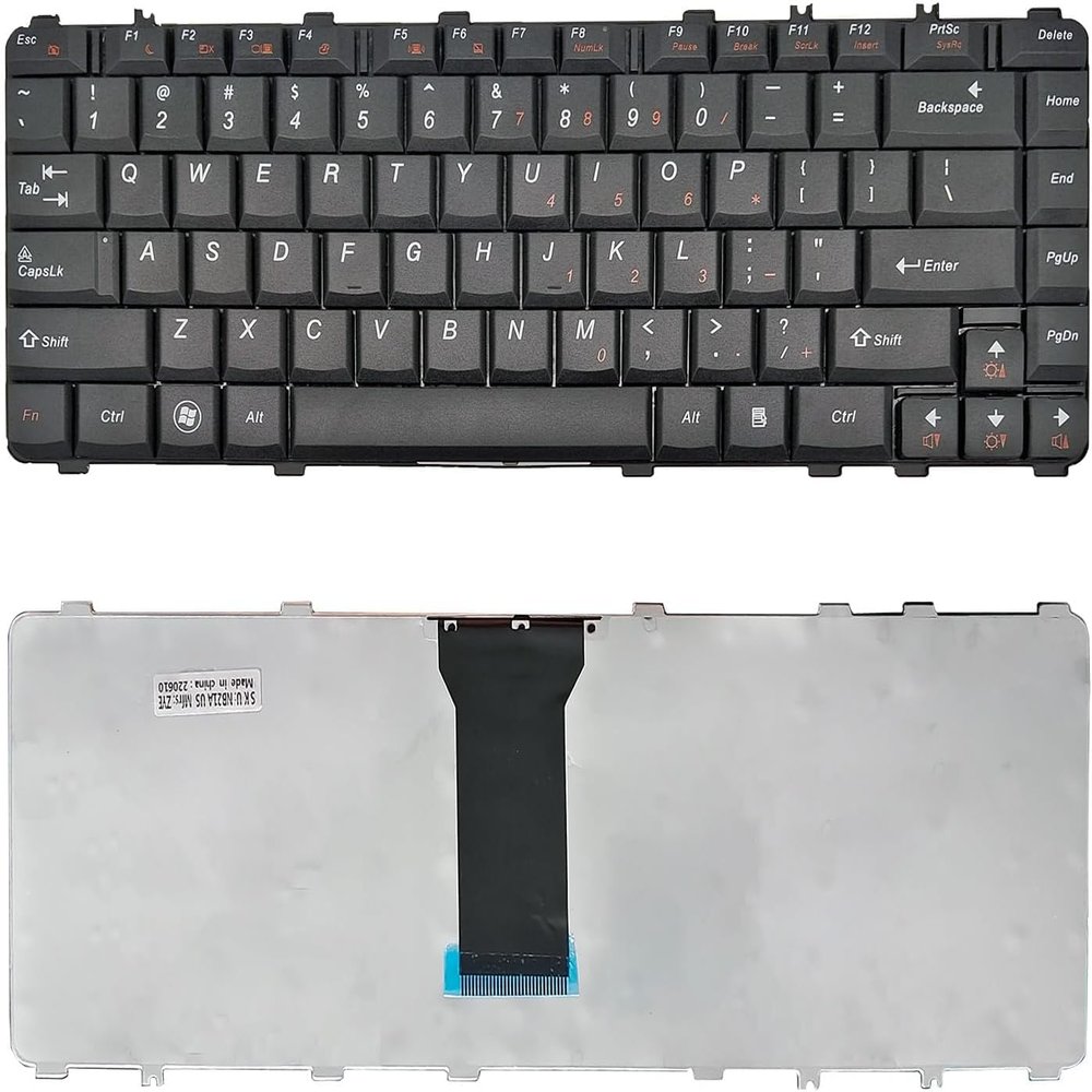 100% New 100% New Keyboard for Lenovo Ideapad Y450 B460 V460 Y460 Y450A Y450G Y550 V460 US Layout Black