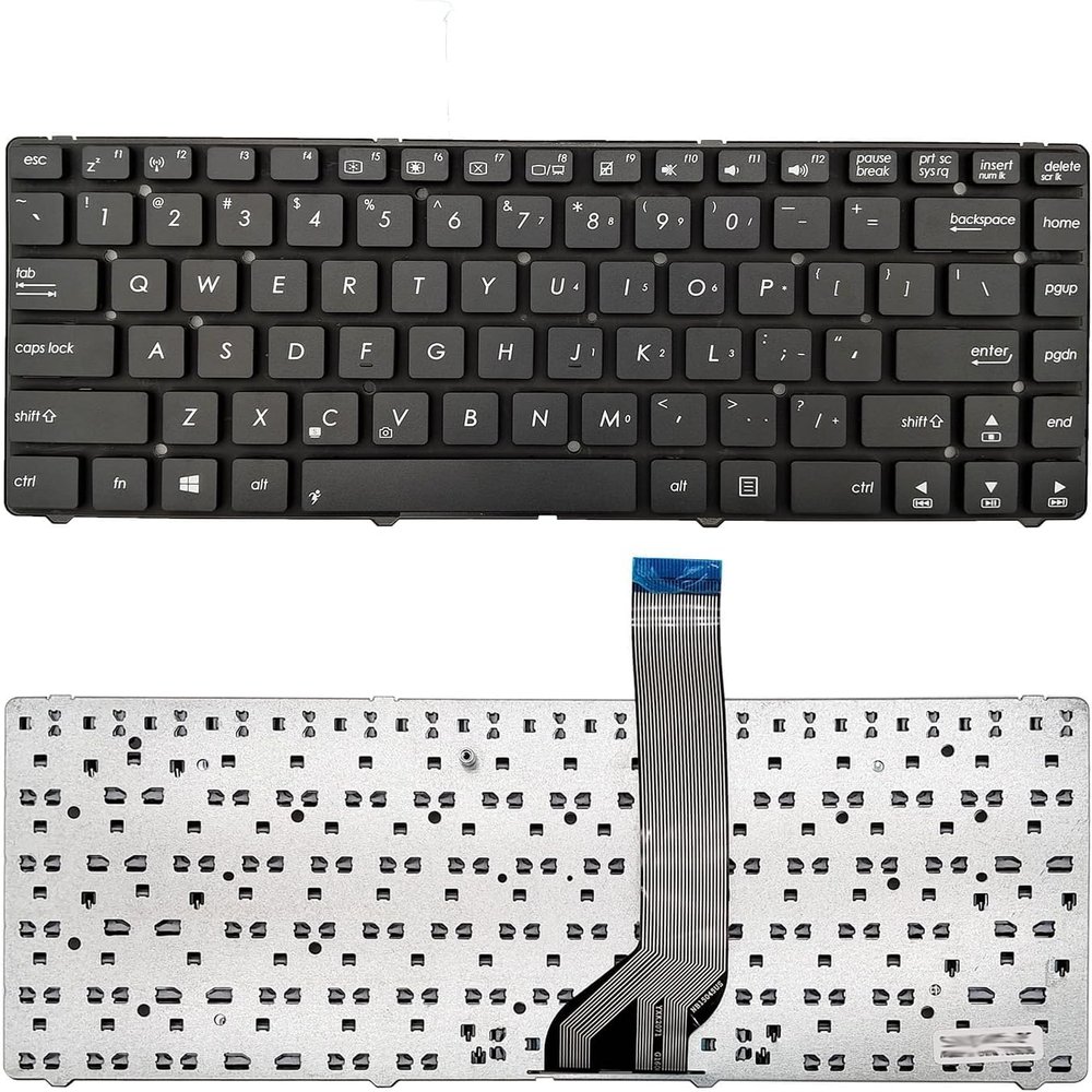 100% New 100% New Keyboard Compatible with Asus K45V K45VD K45E K45VM US Layout Black