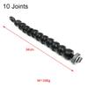 Violiica Flexible Light Arm Underwater Camera Mount SS316 PP Silica Gel Material with YS Head and Hot Shoe Connector, 4 Joint Version view 3
