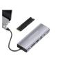 8 in 1 USB Hub with Disk Storage Function TY>pe C to HDMI-Compatible Dock Station for Pro Air M1 M2 view 2