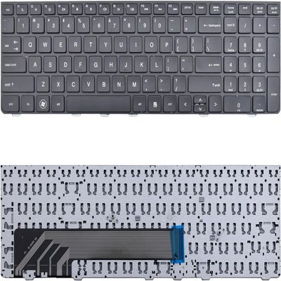 100% New Keyboard 100% New Without Frame Compatible with HP ProBook 4530S 4535S 4730S 4735S Series Black US Layout
