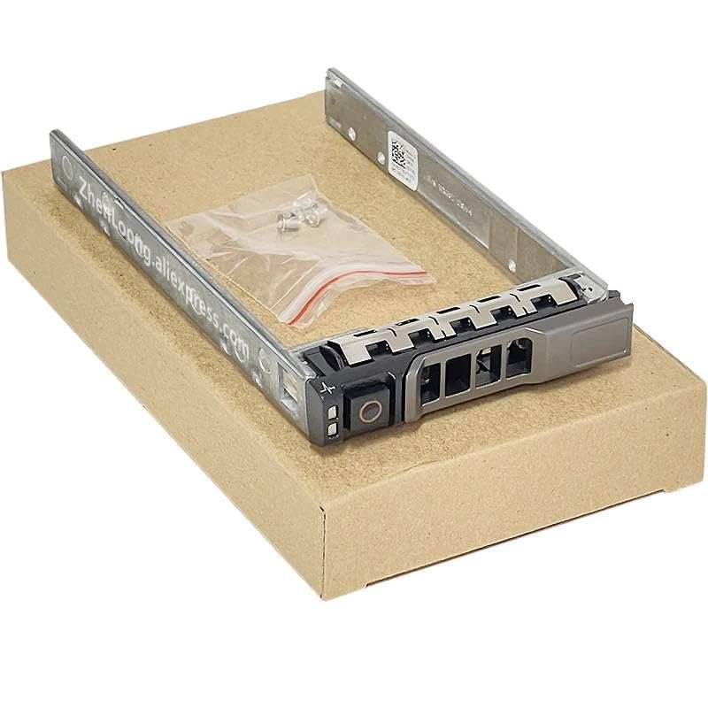 2.5" Hard Drive Tray Caddy for R720 R710 R730 R620 R610 HDD Bracket G176J 8FKXC KG7NR WX387 with Screws Metal Side