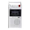 NonMiFyR Portable Cassette Player 3.5mm Earphone Jack Speakers Pocket Built in Speaker Tape, White view 1