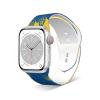 Supdreamc Funny Silicone Decor Replacement Bands Compatible with iWatch Series, Whimsical Watch Bands for Series 10/9/8/7/6/5/4/3/2/1 Grunge Flag Of Ukraine view 2