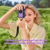 YUEHISY Retro Film Camera, 12MP Digital Compact Mirrorless Camera with Physical Viewfinder, 0.96" Screen, with Type C Charging view 2