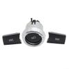 CD Audio Control Button Knob Cover Kit for Mercedes Models W176/W204/W212 2129006027, Black Chrome ABS Replacement view 1