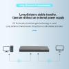 GOWENIC 4K 1x8 HDMI Splitter, 1 in 8 Out HDMI Splitter for Multiple Monitors Duplicate, for Office, Projector, HDTV (US Plug) view 3