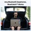 HiDock P1 AI Voice Recorder Work with Wireless Earbuds: BlueCatch Tech Smart Voice Recorder with Playback AI Transcriber Summarize for Lectures Meeting Notes Voice Activated Recorder 64GB(Star White) view 3