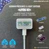 AKAMATIS Human Presence & Light Sensor Litos v2 for Home Assistant, 2.4 GHz WiFi (Seeed C3 with External Antenna + LD2410B + VEML7700) view 2