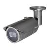 Hanwha Vision QNO-6082R1 2MP IR WDR Outdoor Network H.265 PoE Bullet Camera with 3.2~10mm (3.1x) Motorized Varifocal Lens, Dark Grey/Aluminum view 1