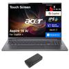 acer Aspire 16 AI Copilot + Laptop 16.0" WUXGA (Qualcomm Snapdragon X X1-26-100, 16GB LPDDR5X, 2TB PCIe SSD, Qualcomm Adreno, Win 11 Home) w/USB-C Dock view 1