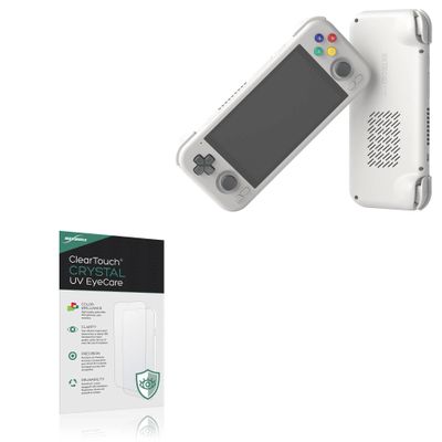 BoxWave Screen Protector Compatible with Retroid Pocket 4 - ClearTouch Crystal Anti-UV EyeCare (2-Pack), Filters Out Harmful Blue Light Reduce Fatigue