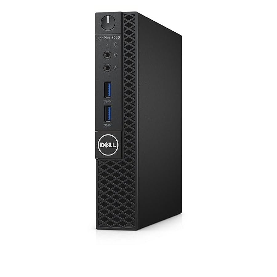 Dell OptiPlex 3050 - Micro Intel Core i5-7500T 2.7 GHz, 16GB RAM, 256GB M.2-NVMe, Windows 11 Pro 64bit, (Renewed)