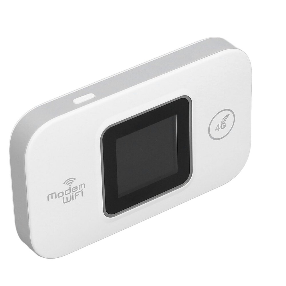 SUNGOOYUE Unlocked 4G LTE WiFi Modem, Portable High Speed 4G Router for Mobile Phones, Laptops, Tablets, Support 10 Devices for Travelers, ABS Material