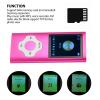 lyrlody MP3 Player, Portable Music Player 64G Memory Card Expansion FM Radio Voice Recording for Students Outdoor Gym Workouts (Roseate) view 2